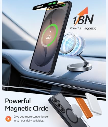 FNTCASE for Samsung Galaxy S26 Case, Fit for Magsafe, with Screen Protector - Image 3