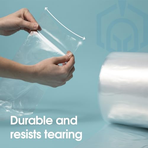 4" Wide LDPE Flat Poly Tubing Mini Roll, 4" W x 1000' L, 2 Mil - Image 5