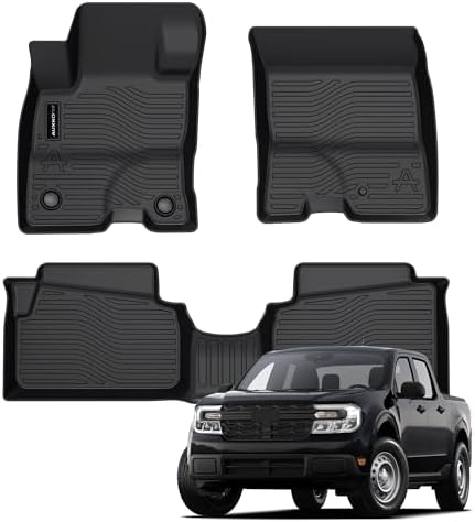 AUXKO All Weather Floor Mats for Ford Maverick Hybrid 2022-2025 2026 by AUXKO