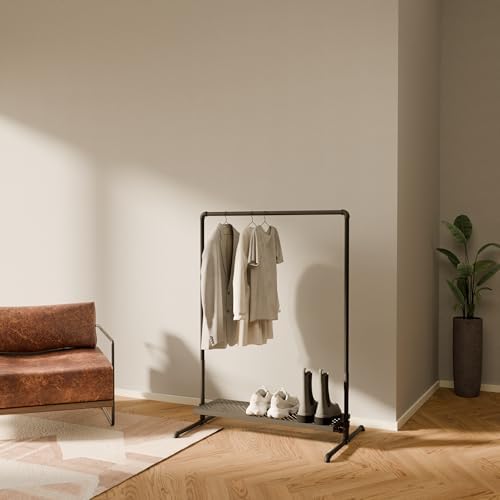 pamo Clothing Rack with Shelves 39" W x 49" H, 130 lbs Load Capacity by pamo