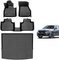 AIPOIL® Custom Fit TPE Floor Mats & Cargo Liners for 2016-2022 BMW X1, All-Weather Protection Waterproof Non-Slip Stain-Resistant Durable TPE Liners with High Edge & Easy Installation by AIPOIL