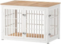 rehomerance 38" Heavy Duty Dog Crate Furniture for Large and Medium Dogs by Rehomerance
