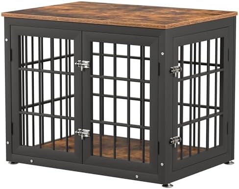rehomerance 32" Heavy Duty Dog Crate Furniture for Small and Medium Dogs by Rehomerance