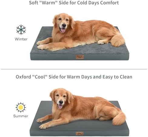 Outdoor Waterproof Orthopedic Dog Bed for Large Dogs - Image 3