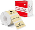Phomemo Labels, 1.97"x 1.18", for M110/M100/M220/M108, Golden, 230 PCS by Phomemo