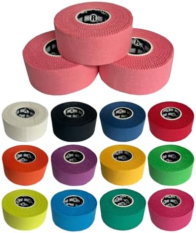 Ringside 1” Athletic Trainers Tape, 3 Rolls, Adhesive Cotton, Light Pink by Ringside