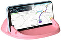 Loncaster Car Phone Holder, Car Phone Mount Silicone Car Pad Mat for Various Dashboards, Slip Free Phone Stand Compatible with iPhone, Samsung, Pink by Loncaster
