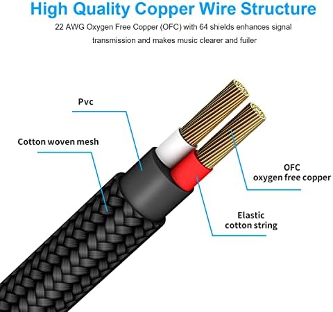 New Bee Guitar Cable 10ft Electric Instrument Bass AMP Cord - Image 6