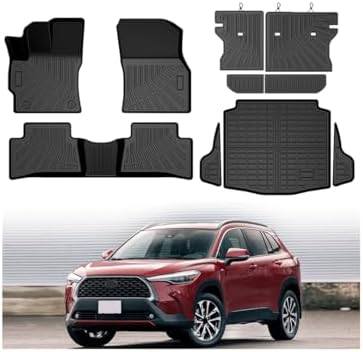 Mixsuper Floor Mat & Cargo Liner for Toyota Corolla Cross 2022-2026 by Mixsuper