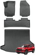 Joruoo-Floor Mats & Cargo Liner for 2025-2026 GMC Terrain/Chevy Equinox(Only Gas), All-Weather Heavy Duty TPE Floor Liners Full Coverage Automotive for GMC Terrain Accessories by JORUOOServeyouwellalltheway