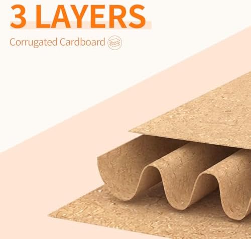 Hoikwo 20 Pack Brown Assorted Shipping Box, 11x6x6, 10x7x5, 9x6x4, 8x6x4 - Image 4