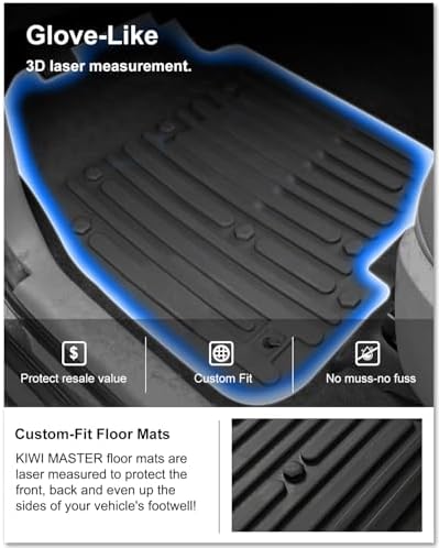 Kiwi Master Floor Mats for 09-18 Ram 1500 2500 3500/19+Ram Classic Crew Cab - Image 2