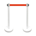 VIP Crowd Control Retractable Belt Stanchion Queue Safety Barrier Set by CrowdControlCenter