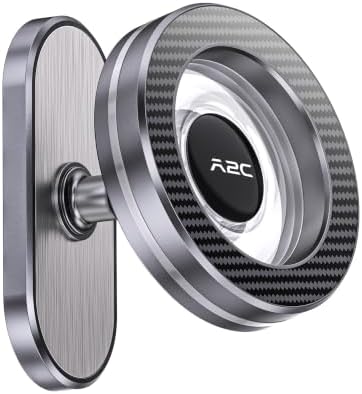 APPS2Car Gym Magnetic Phone Holder, Aluminum Alloy Base & Ball Joint, Grey by APPS2Car