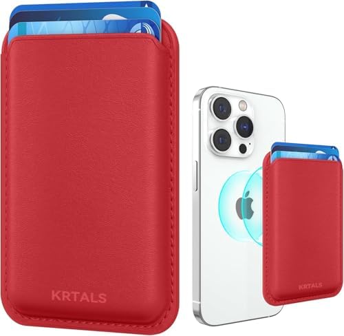 Magnetic Wallet Cell Phone Card Holder for Phone Case with Mag-Safe by KRTALSMagsafePhoneWallet