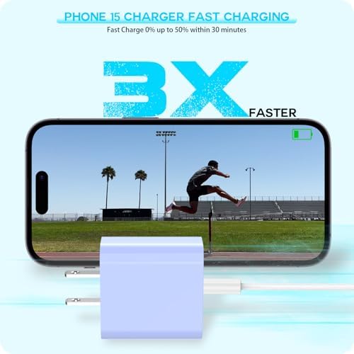 Apple iPhone 17 16 Charger Fast Charging [Apple MFi Certified]3Pack Charger - Image 3