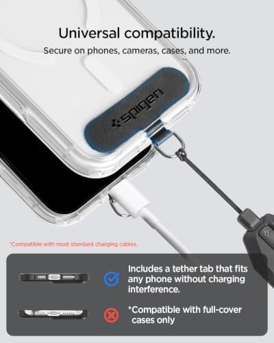 Spigen Phone Wrist Strap with Lanyard and Tether Tab (Universal) - Image 3