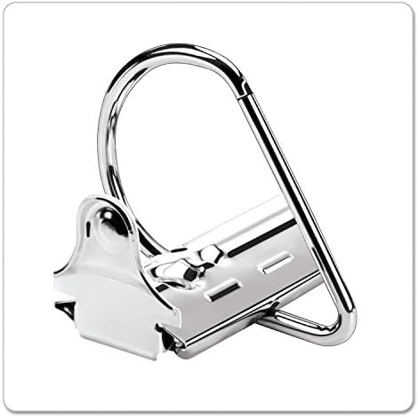 Cardinal ExpressLoad 3 Inch D-Ring Binder, 675 Sheet Capacity, ClearVue Cover, Locking D-Rings, White Binder (49130) - Image 4