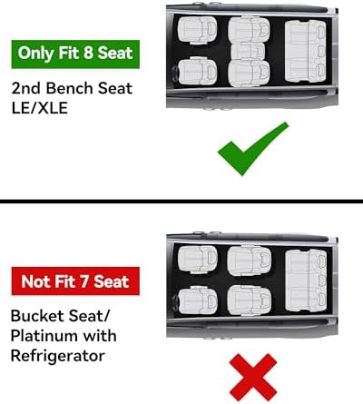 3W Floor Mats for Toyota Sienna 2021-2026 LE/XLE, TPE All Weather - Image 2