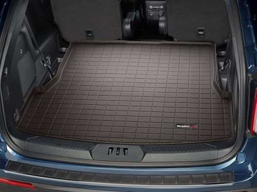 WeatherTech Cargo Trunk Liner for Ford Explorer Hybrid, Explorer, Explorer ST - Behind 2nd Row (431304), Cocoa - Image 2