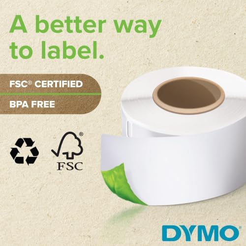 DYMO Authentic LW Large Shipping Labels DYMO Labels for LabelWriter Label Printers, 2-5/16" x 4, Print Up to 6-Line Addresses, 6 Rolls of 300 (1800 Total) - Image 5