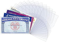 LIEMAND 16 Pack Social Security Card Protector Sleeves, Ultra Clear & Durable 31Mil Waterproof SSN/New Medicare/Credit Card Holder, Soft ID/Debit/Credit/Business Card Holder by LIEMAND