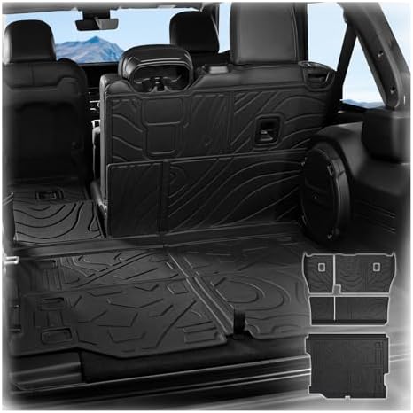 Cargo Mat for Jeep Wrangler JL Unlimited 2018-2026 Accessories by JOULARISE