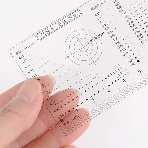 HARFINGTON High Precision SEC Size Estimation Chart 8cm 0.2mm - Image 5