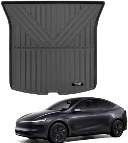 Custom Car Cargo Mats Trunk Liner All Weather TPE for 2025 2026 Tesla Model Y Juniper 5 Seat Accessories (for 2025 2026 Tesla Model Y Juniper 5 Seat) - Image 3