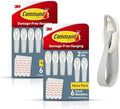 Command Plastic Cord Bundlers, Damage-Free Cable Organizer, No Tools Required, 12 Gray and 24 Adhesive Strips by Command