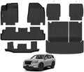 Naibeve Floor Mats for 2022-2026 Nissan Pathfinder 7 Seats by NAIBEVE-USA