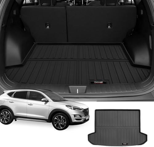 Custom for 2016-2021 Hyundai Tucson Cargo Mats Trunk Liner All Weather TPE Protection Mat Accessories (for 2016-2021 Hyundai Tucson) - Image 2