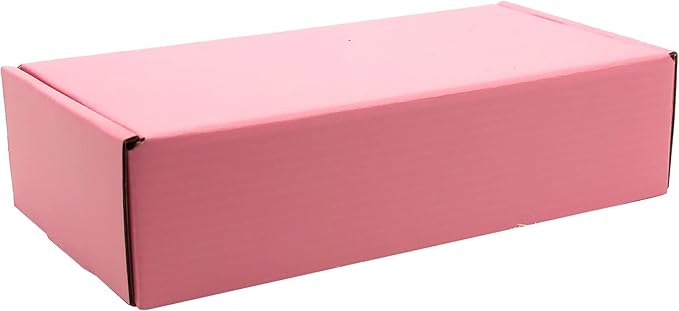Small Pink Shipping Boxes for Small Business Pack of 25-7x5x2 inches Cardboard - Image 5