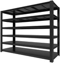 7200 lbs Storage Shelves Heavy Duty，6-Tier Garage Shelving, Adjustable Shelving Units, Industrial Shelving, for Garage Storage, Heavy Duty Garage Shelving(6T-84H*55.03W*24D) by KLRFUA