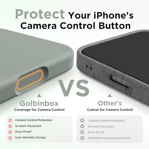 GolbinBox Magnetic for iPhone 18 Pro Case/17 Pro Case, Calke Green - Image 6