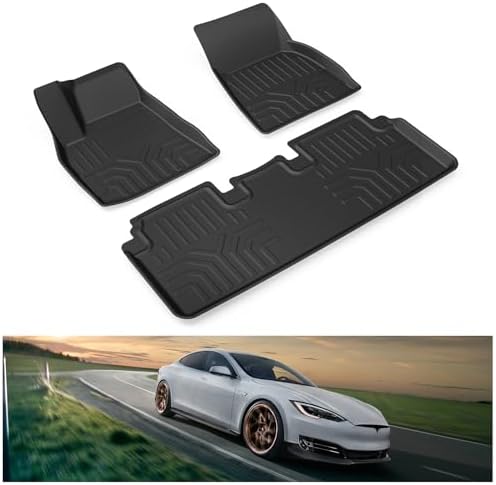 Kiwi Master Floor Mats for 2012-2020 Tesla Model S by KIWIMASTER
