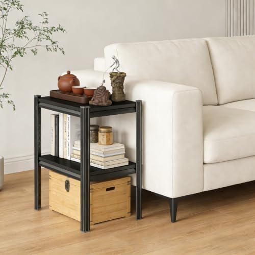 PRESTELION Garage Shelving Side Table Adjustable Metal Storage Shelves - Image 6