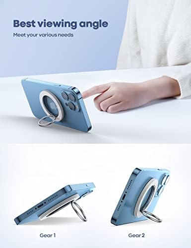 Lamicall Magnetic Phone Grip for MagSafe Accessories, Strong Magnet Ring - Image 4