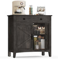 VASAGLE Buffet Cabinet, Coffee Bar with a Drawer, Adjustable Shelf by VASAGLEbySONGMICSHOME