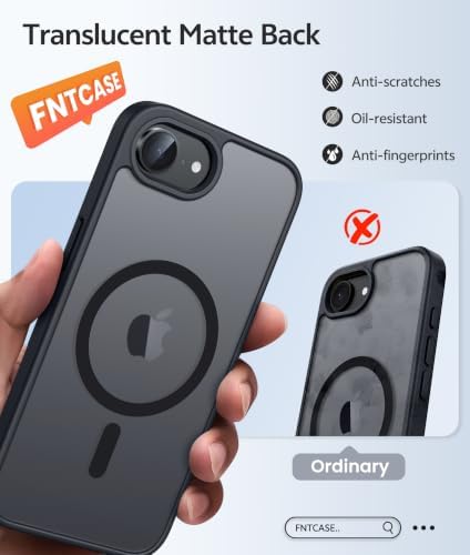 FNTCASE for iPhone 17e/ iPhone 16e Case, Fit for Magsafe, Screen Protector - Image 6