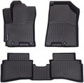 HAFIDI® Floor Mats Fit for 2020-2025 2026 Hyundai Venue All Weather Protection TPE Anti-Slip Automotive Floor Liners, Fits 1st & 2nd Row Full Set Custom Accessories, Black by HAFIDI