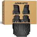 Floor Mats & Cargo Liner Fit for 2018-2026 Jeep Wrangler JL w/o Subwoofer by AOMSAZTO