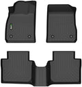 HAFIDI® Floor Mats for Chevy Impala 2014-2020 Car Mats for All Weather Protection TPE Anti-Slip Automotive Floor Liners, Fits 1st & 2nd Row Accessories, Black by HAFIDI