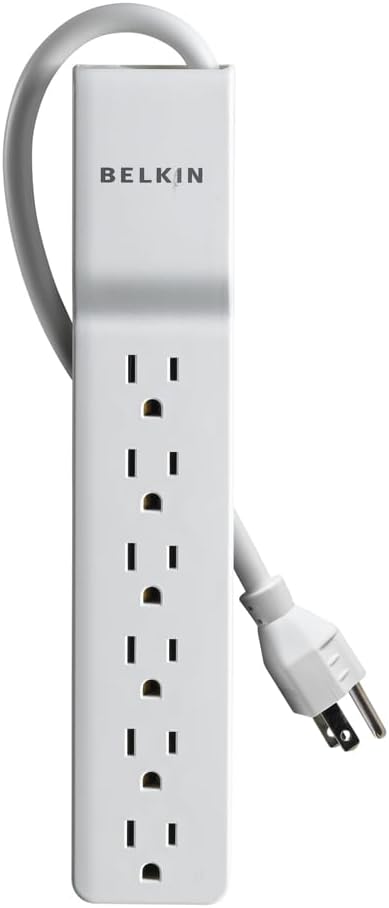 Belkin 6-Outlet Commercial Power Strip Surge Protector, 6ft Cord, 720 Joules by Belkin
