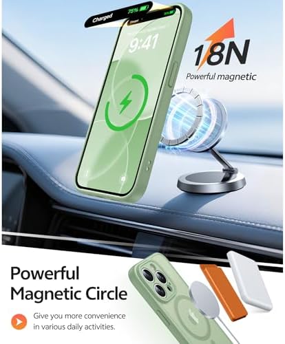 FNTCASE for iPhone 13 Pro Max Case, Fit for Magsafe, Full Camera Protection - Image 3