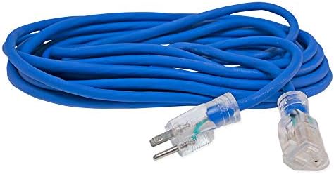 Eastman 25 Feet All Weather Extension Cord with Indicator Light, Electrical 3-Prong Wire, 60994 - Image 3