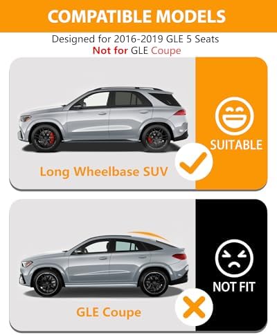Floor Mats & Cargo Liner Fit for Mercedes Benz GLE 2016-2019 - Image 2