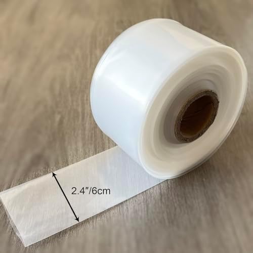 4 Mil Poly Tubing Roll for Packaging and Safe Storage of Food,2.4"Wx135'L - Image 2