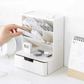 Desk Organizer with Drawer Pencil Organizer for Desk Office Organization Desktop Stationary Organizer for School Home Office Art Supplies by Saikvi