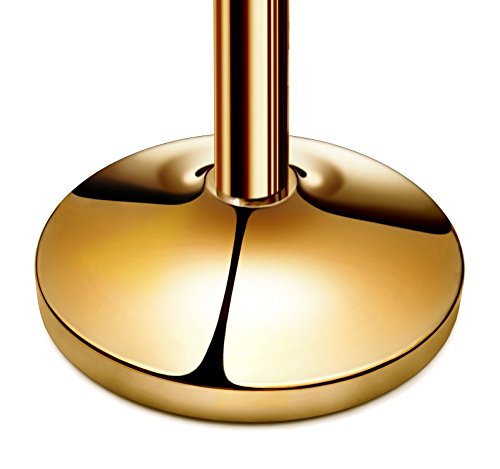 New Star Foodservice 54736 Round Top Brass Plated Stanchions - Image 4